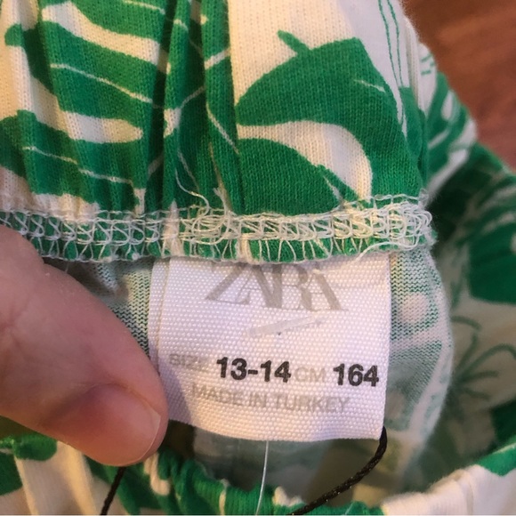 NEW Zara Tropical Culottes 13-14 Years - Picture 6 of 6